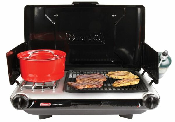 Coleman 2 Burner Grill Stove Combo.