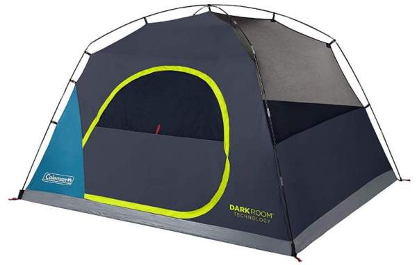 This is the tent without the fly to see its steep and straight walls.