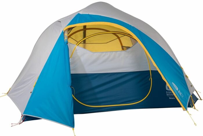 Sierra Designs Nomad 4 Tent front view.