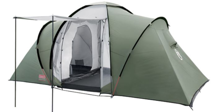 oppervlakkig gevangenis markering Coleman Ridgline Plus 4 Four Person Tent Review (3 Rooms) | Mountains For  Everybody