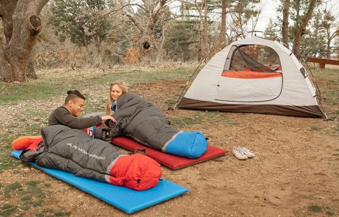 ALPS Mountaineering Apex Self-Inflating Air Pad in several sizes.