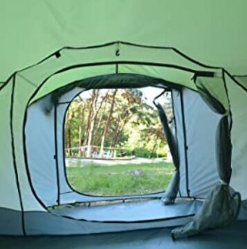 View from the inner tent.