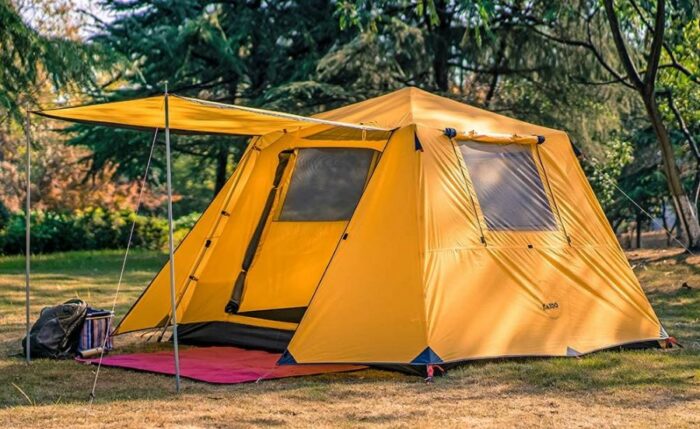 KAZOO Family Camping Tent 4 Person Saturn.