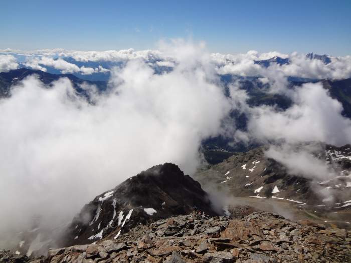 View back towards Peio valley.