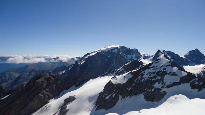 Ortler as seen from the summit of Punta degli Spiriti.