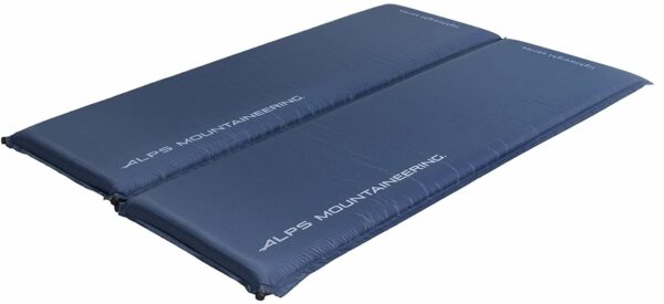 ALPS Mountaineering Lightweight Self-Inflating Double Air Pad.