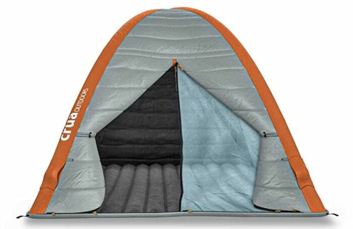 Crua Culla Cocoon Maxx mesh door.