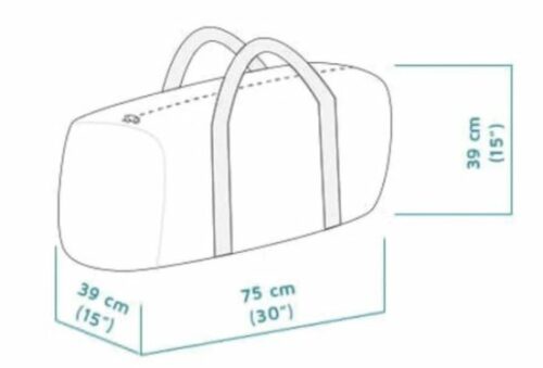 Crua Culla Maxx Cocoon packed size.