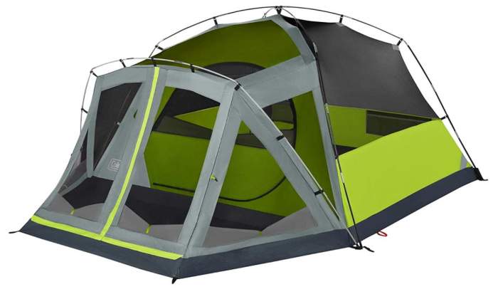 Coleman Skydome Camping Tent with Dark Room Technology, Person＿並行輸入品 テント