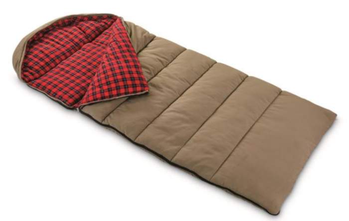 Cotton canvas sleeping online bag