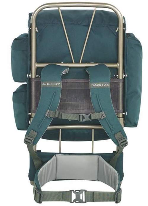 Kelty Sanitas 34 external frame and suspension.