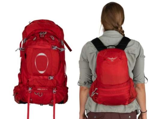 The main pack on the left with its FlapJacket in place, and the DayLid daypack on the right.