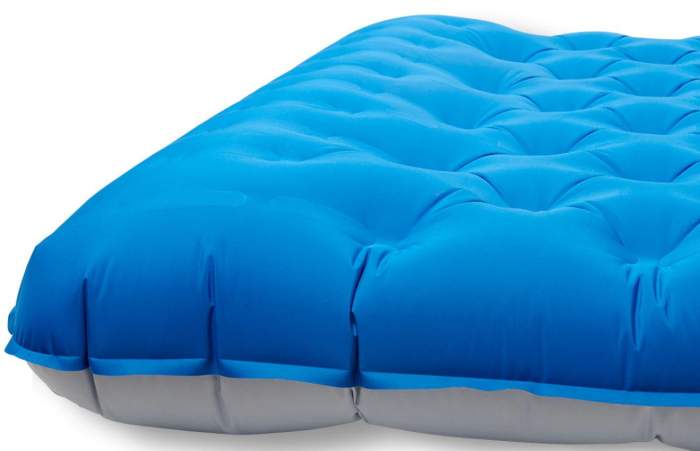 sierra designs queen campaign air mattress