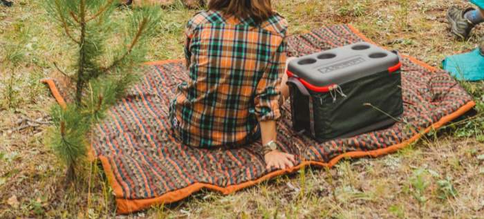 A perfect picnic blanket.