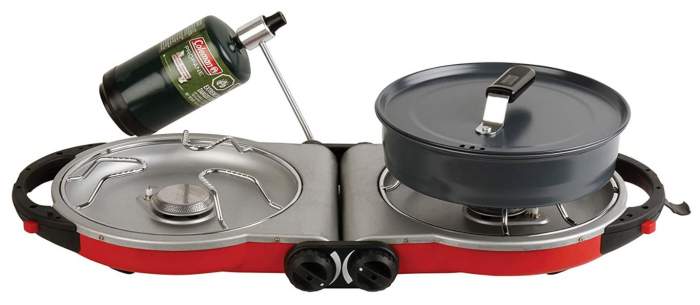 Coleman Fold N Go InstaStart 2-Burner Propane Stove