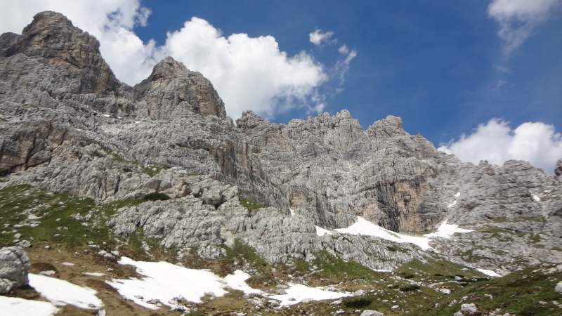 View from the Corsi hut.