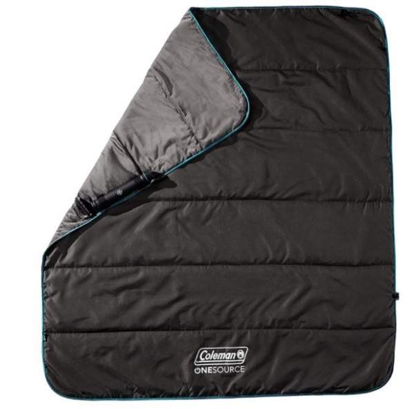 Coleman OneSource Rechargeable Heated Blanket.