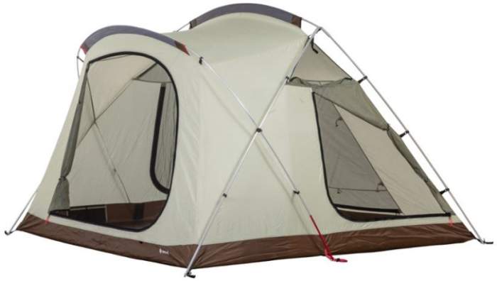 This is the tent shown without the fly.