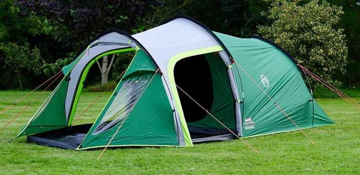 Coleman Chimney Rock 3 Plus Tent.