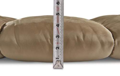 Very thick sleeping bag.