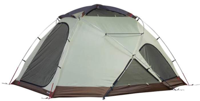 Snow Peak Land Breeze Pro 4 Tent without fly.