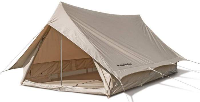 Naturehike Cotton Retro Tent Outdoor Glamping Camping Cabin Tent.