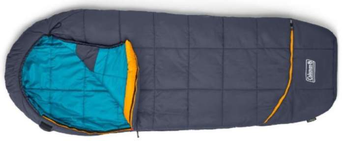 Coleman Big Bay 20 Big & Tall Contour Sleeping Bag.