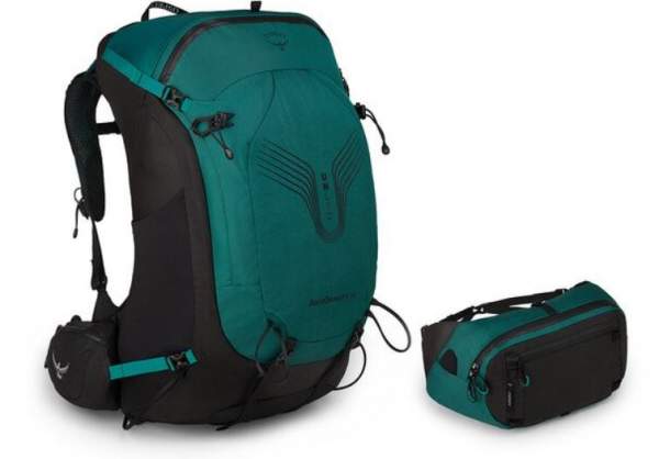 Osprey pack 2024 with removable daypack