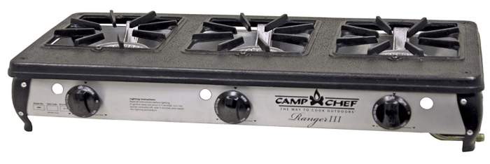 Camp Chef Ranger III Table Top Stove Review 3 Burners