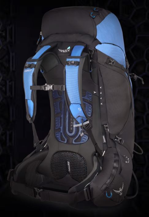 Osprey AIRSCAPE 68 packs for men and for women.