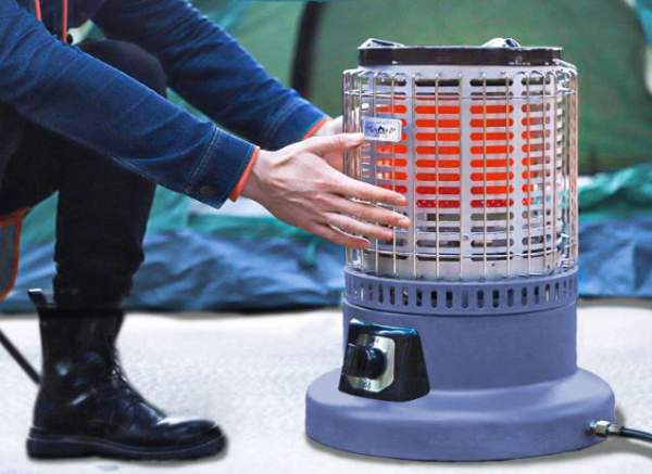 Campy Gear Chubby 2 in 1 Portable Propane Heater & Macao