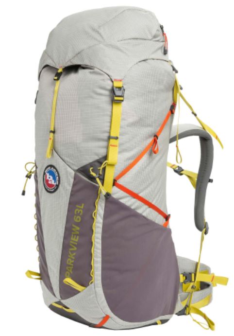 Big Agnes Parkview 63L Pack for Men.