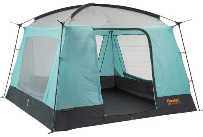 The tent shown without the fly.