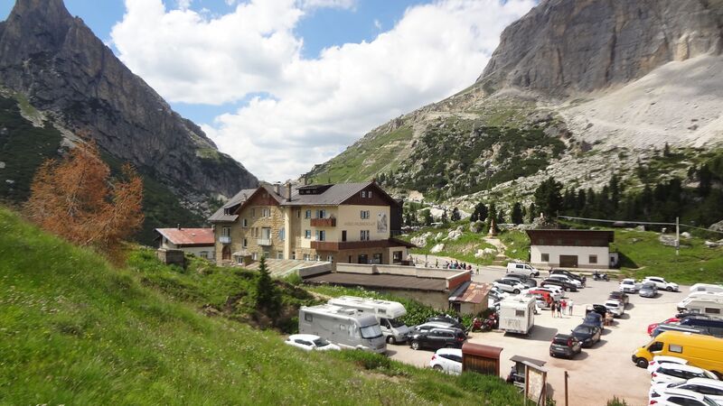 Falzarego Pass Italy.