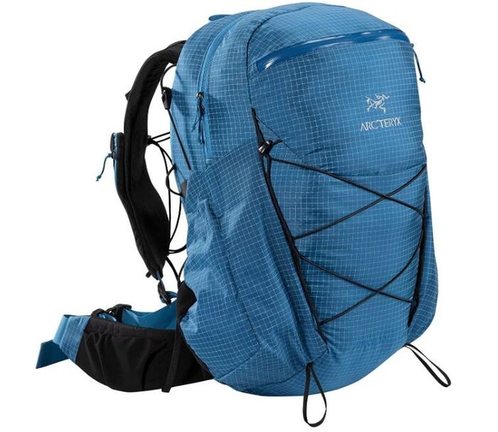  Arc'teryx Aerios 30 Backpack Men's, Versatile Pack for  Overnight and Day Use, Pixel/Sprint, Regular