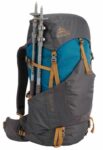 Kelty Outskirt 50 Backpack with poles.