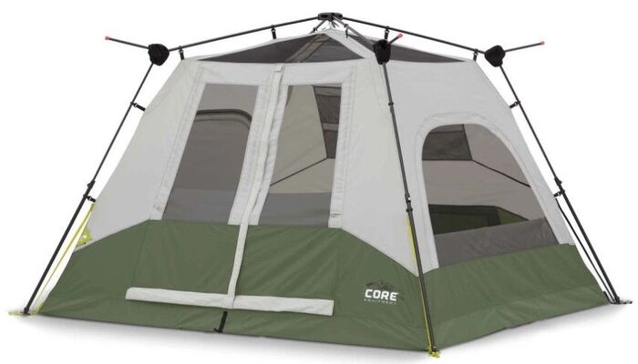 Core Equipment Performance 4 Person Instant Cabin Tent : Target