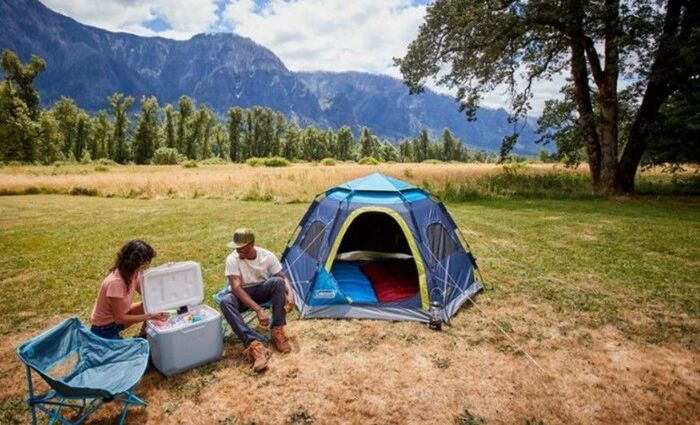 View in the camp.