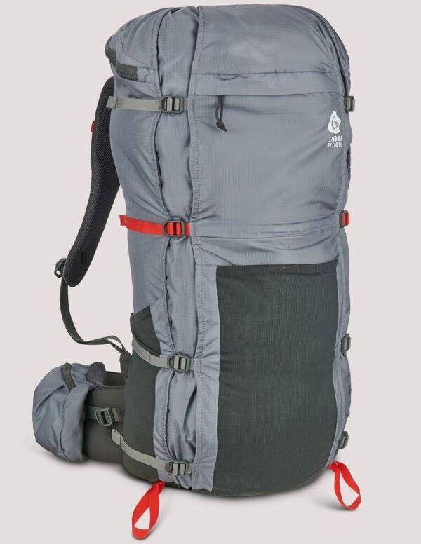 Sierra Designs Flex Trail 40-60 Backpack - unexpanded view.