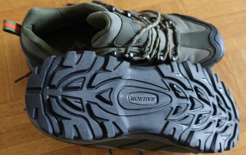 Rugged outsole.