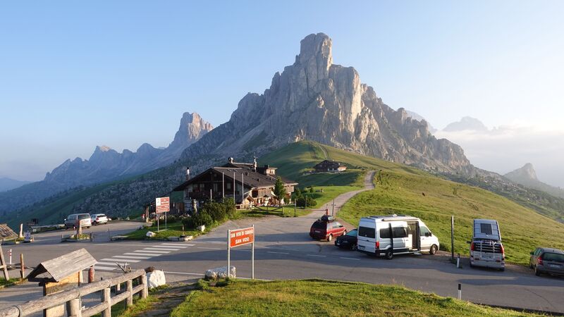 Berghaus Hotel Giau Pass.