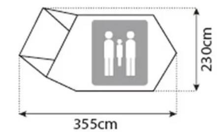 The floor plan.