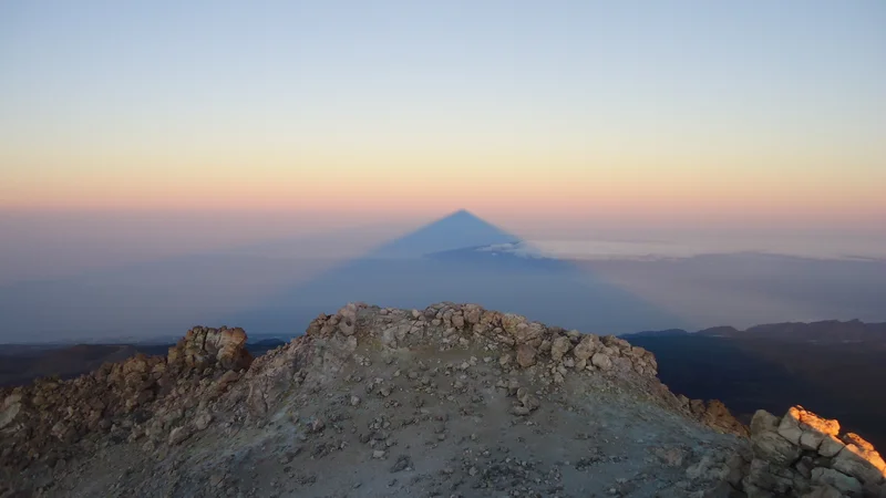 Yet another sunrise on the summit of Teide after my night climb.