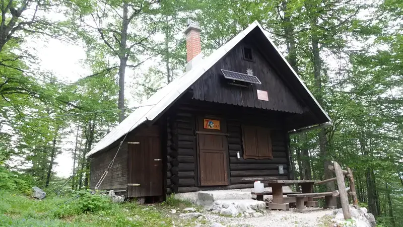 Bivak pod Špikom, Slovenian Alps.