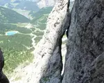 Ferrata Possneker and Piz Selva featured picture.