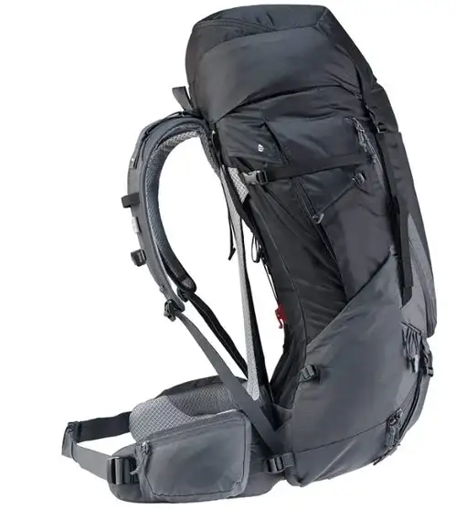 Deuter Futura Air Trek pack side view.