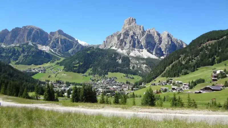 Corvara valley.