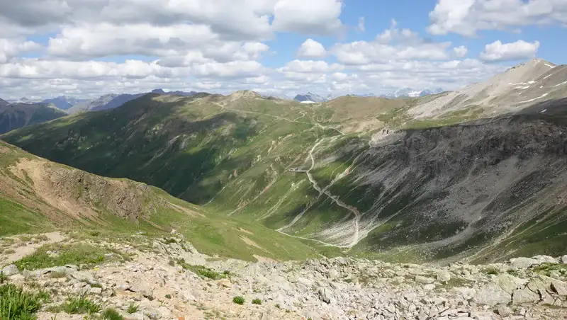 View back to Fedaria valley.