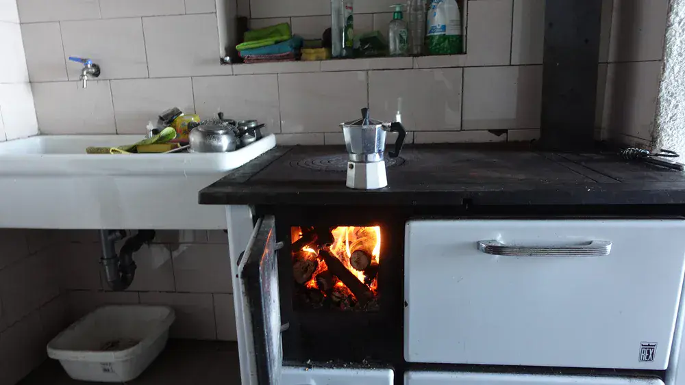 Kitchen area.
